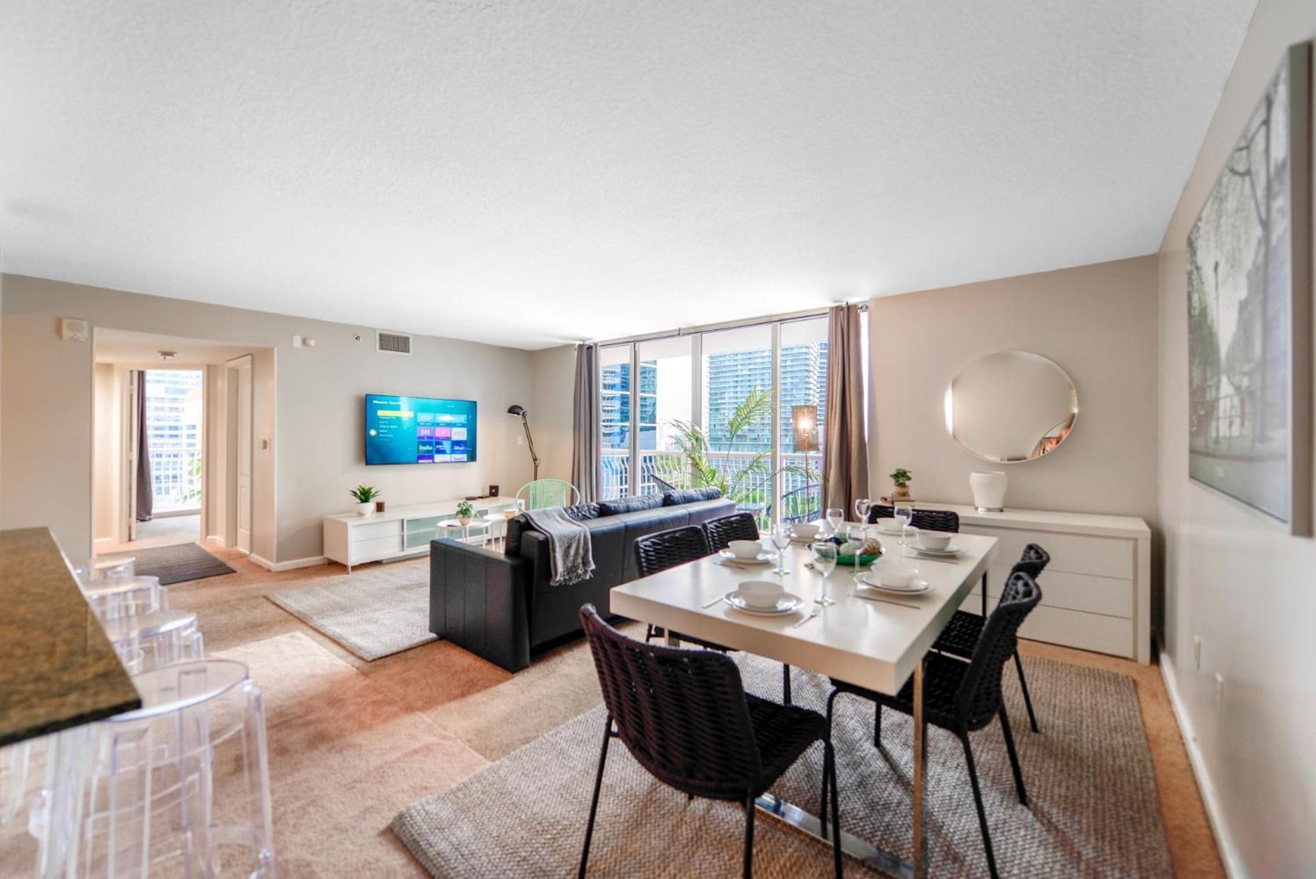 Prime Brickell Condo With Stunning Views 迈阿密 外观 照片